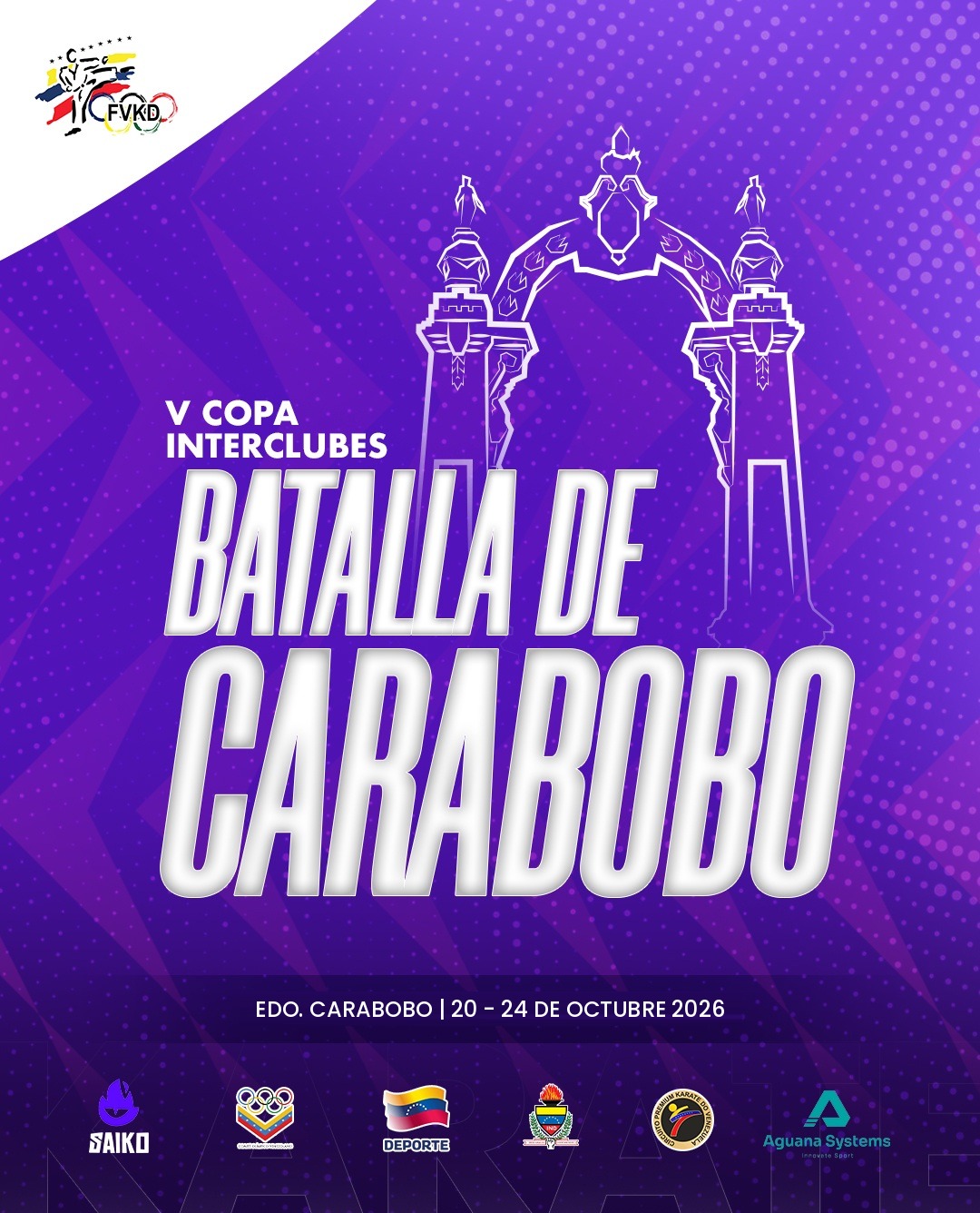 Flyer V Copa Batalla de Carabobo 2026